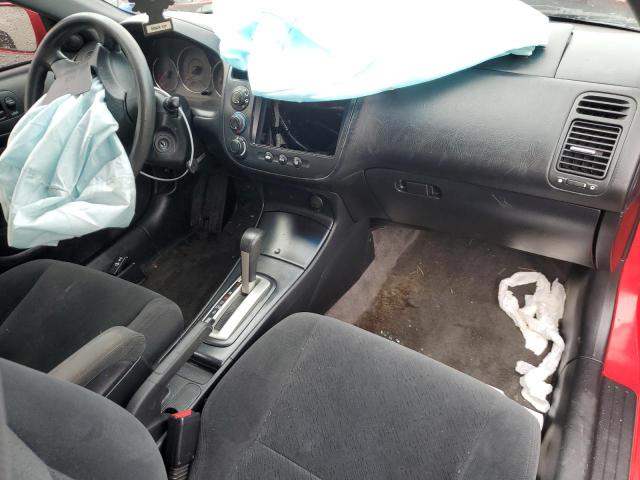 1HGEM22943L053967 - 2003 HONDA CIVIC EX RED photo 8