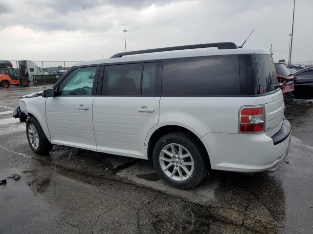 2FMGK5B86KBA24096 - 2019 FORD FLEX SE WHITE photo 2