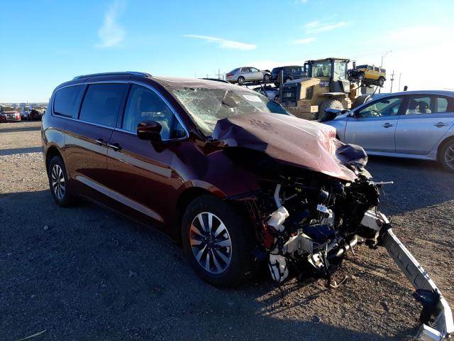 2C4RC1BG4MR501032 - 2021 CHRYSLER PACIFICA TOURING L MAROON photo 1