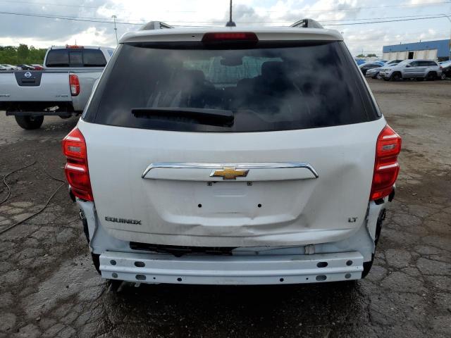 2GNALCEK0H1617767 - 2017 CHEVROLET EQUINOX LT WHITE photo 6