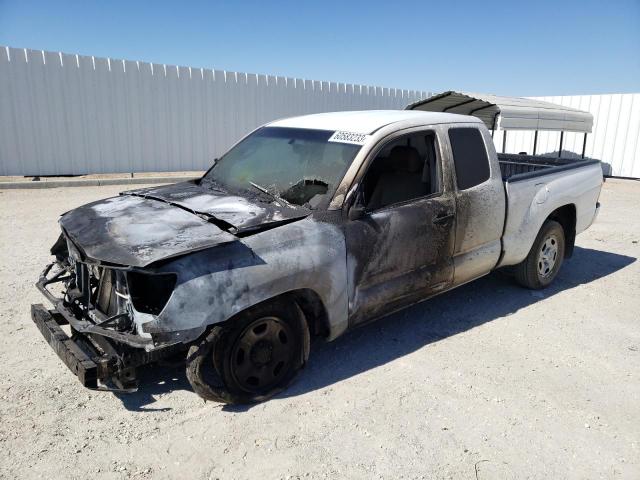 5TETX22N88Z548191 - 2008 TOYOTA TACOMA ACCESS CAB თეთრი ფოტო 1