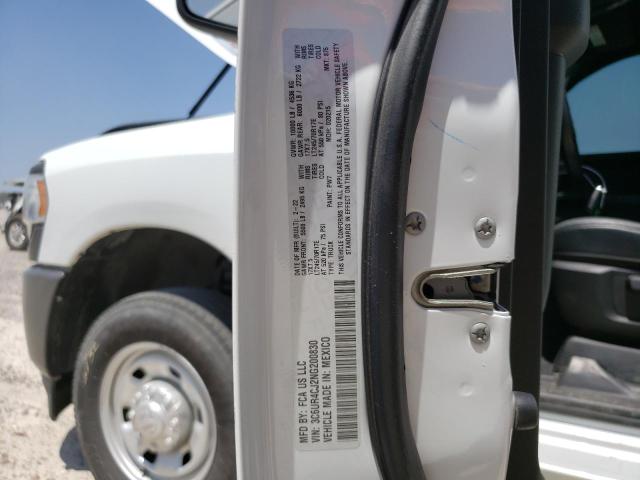 3C6UR4CJ2NG200830 - 2022 RAM 2500 TRADESMAN Biały zdjęcie 12