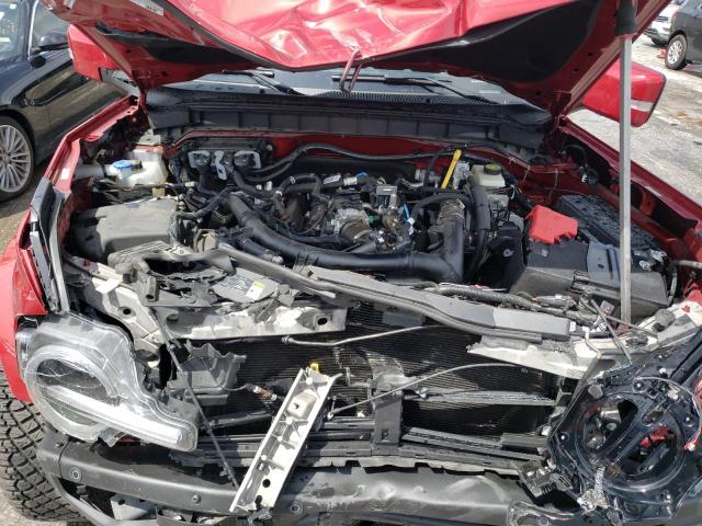 1FMDE5CP2MLA64680 - 2021 FORD BRONCO BASE RED photo 11