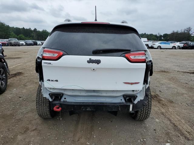 1C4PJMBB0JD567045 - 2018 JEEP CHEROKEE TRAILHAWK თეთრი ფოტო 6