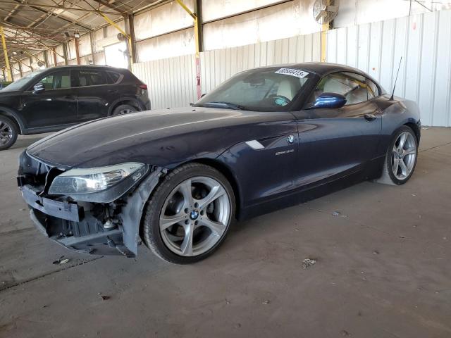 WBALM5C54BE495828 - 2011 BMW Z4 SDRIVE30I BLUE photo 1