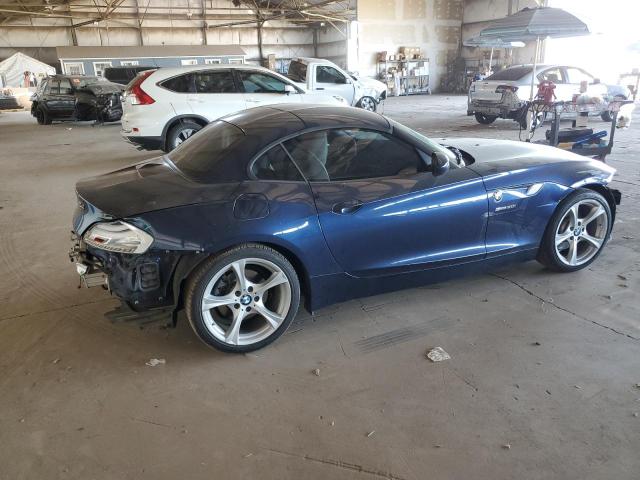 WBALM5C54BE495828 - 2011 BMW Z4 SDRIVE30I BLUE photo 3