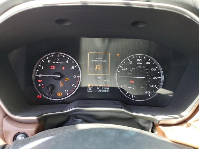 4S4BTGPD1L3227438 - 2020 SUBARU OUTBACK TOURING LDL ნაცრისფერი ფოტო 9