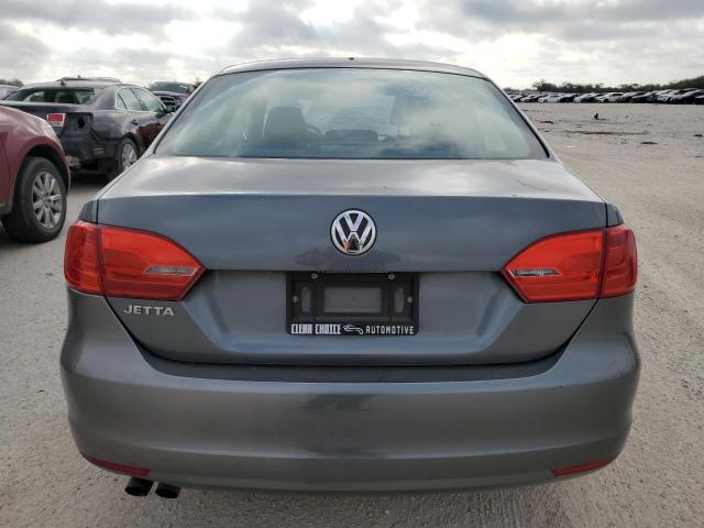 3VW2K7AJ0EM296030 - 2014 VOLKSWAGEN JETTA BASE 灰色 照片 6