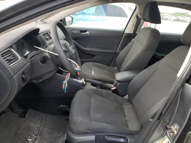 3VW2K7AJ0EM296030 - 2014 VOLKSWAGEN JETTA BASE 灰色 照片 7