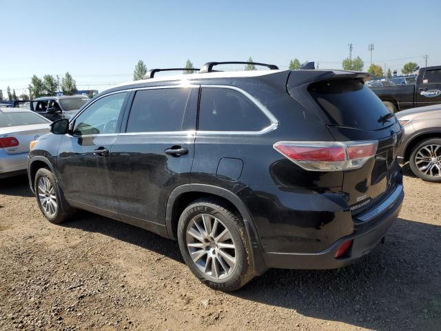 5TDJKRFH7FS220676 - 2015 TOYOTA HIGHLANDER XLE 黑色 照片 2