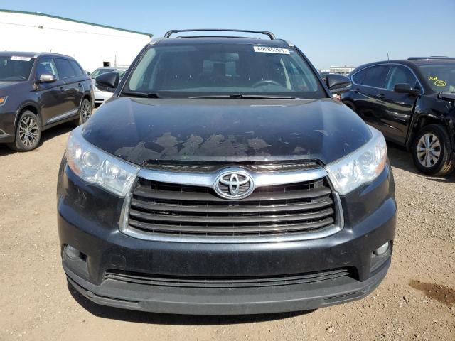 5TDJKRFH7FS220676 - 2015 TOYOTA HIGHLANDER XLE 黑色 照片 5