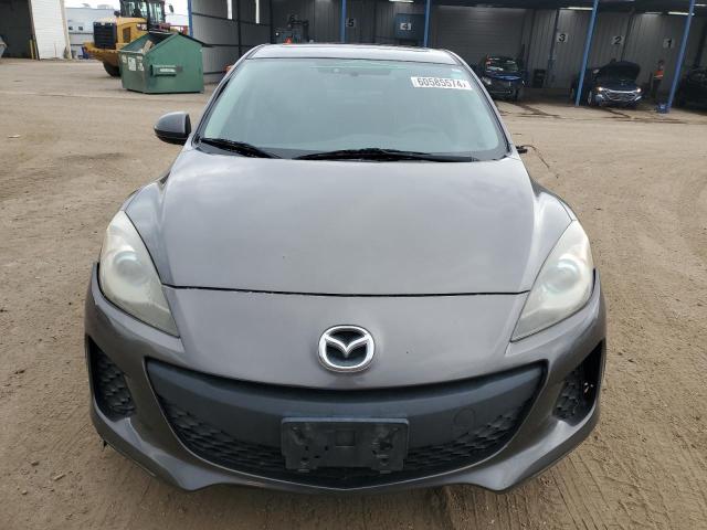 JM1BL1W73C1692618 - 2012 MAZDA 3 I GRAY photo 5