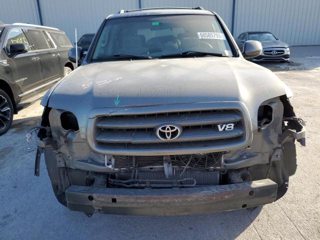 5TDZT34A84S227278 - 2004 TOYOTA SEQUOIA SR5 GRAY photo 5