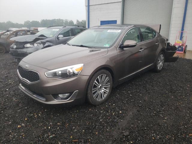 KNALN4D71E5153121 - 2014 KIA CADENZA PREMIUM TAN photo 1