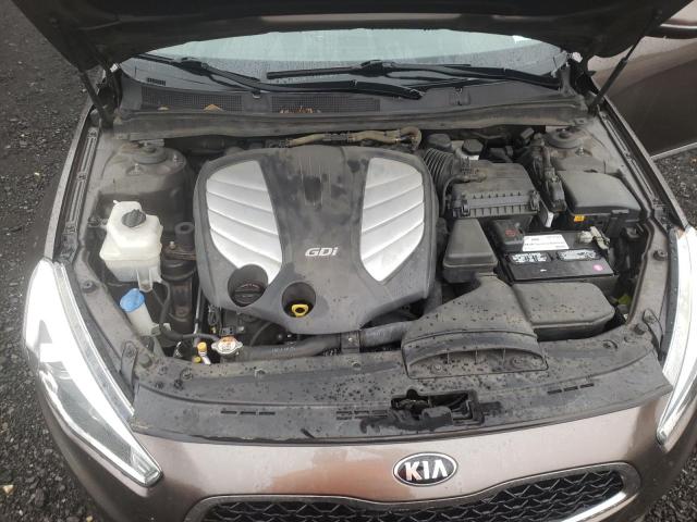 KNALN4D71E5153121 - 2014 KIA CADENZA PREMIUM TAN photo 11