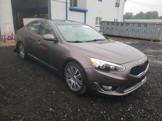 KNALN4D71E5153121 - 2014 KIA CADENZA PREMIUM TAN photo 4