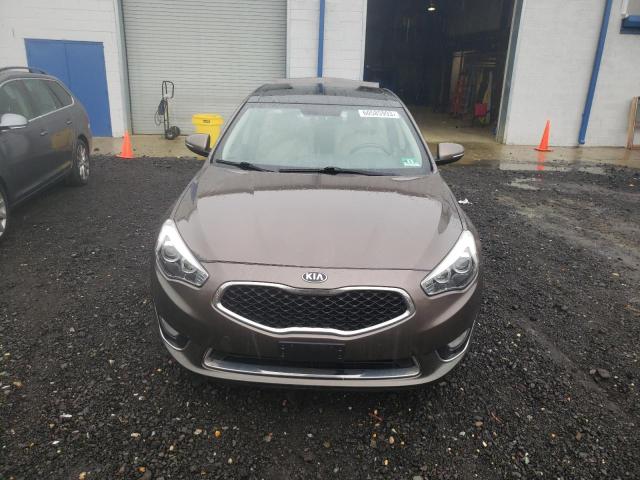 KNALN4D71E5153121 - 2014 KIA CADENZA PREMIUM TAN photo 5