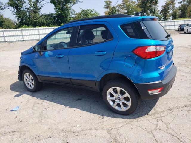 MAJ6S3GL9KC300990 - 2019 FORD ECOSPORT SE BLUE photo 2