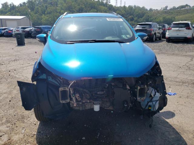 MAJ6S3GL9KC300990 - 2019 FORD ECOSPORT SE BLUE photo 5
