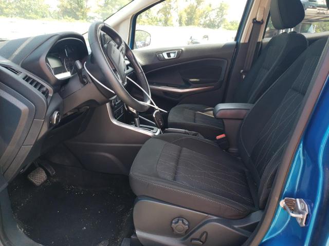 MAJ6S3GL9KC300990 - 2019 FORD ECOSPORT SE BLUE photo 7