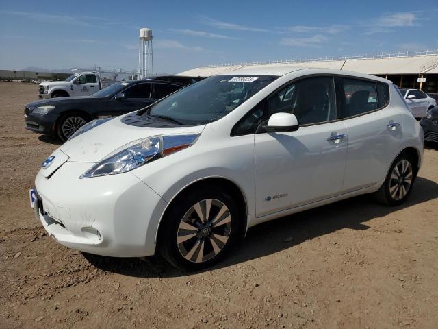 1N4BZ0CP9GC312162 - 2016 NISSAN LEAF SV WHITE photo 1