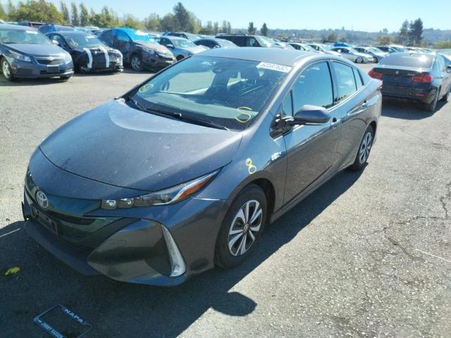 JTDKARFP4K3118648 - 2019 TOYOTA PRIUS PRIM 石墨色 照片 2