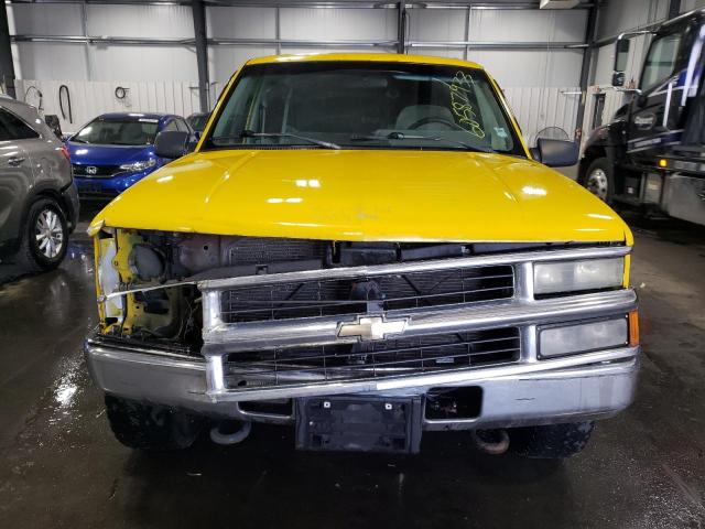 1GNEK18K7NJ343554 - 1992 CHEVROLET BLAZER K1500 YELLOW photo 5