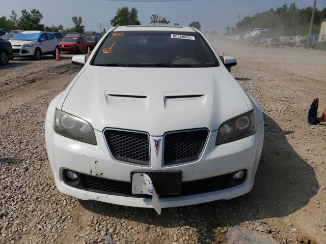 6G2EC57Y09L173445 - 2009 PONTIAC G8 GT WHITE photo 5