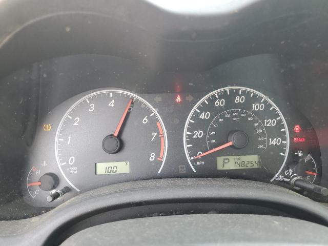 2T1BU4EE8CC851949 - 2012 TOYOTA COROLLA BASE Silber Foto 9