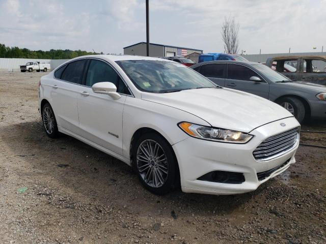 3FA6P0LU5DR274035 - 2013 FORD FUSION SE HYBRID WHITE photo 4