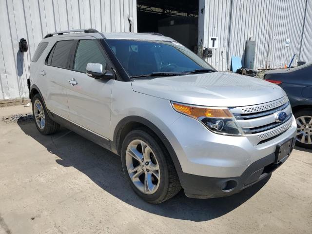 1FM5K8F80FGA41249 - 2015 FORD EXPLORER LIMITED SILVER photo 4