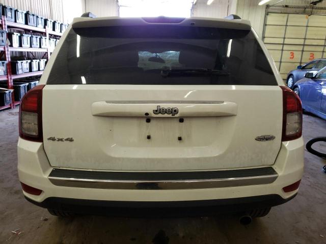 1C4NJDEB0HD153552 - 2017 JEEP COMPASS LATITUDE WHITE photo 6