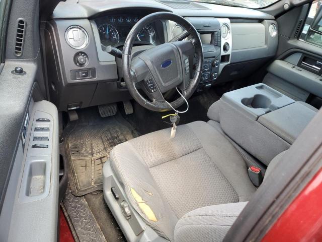 1FTFX1ET7DFA55613 - 2013 FORD F150 SUPER CAB RED photo 8