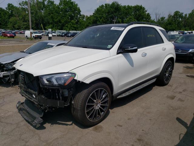 4JGFB5KB6NA639061 - 2022 MERCEDES-BENZ GLE 450 4MATIC WHITE photo 1