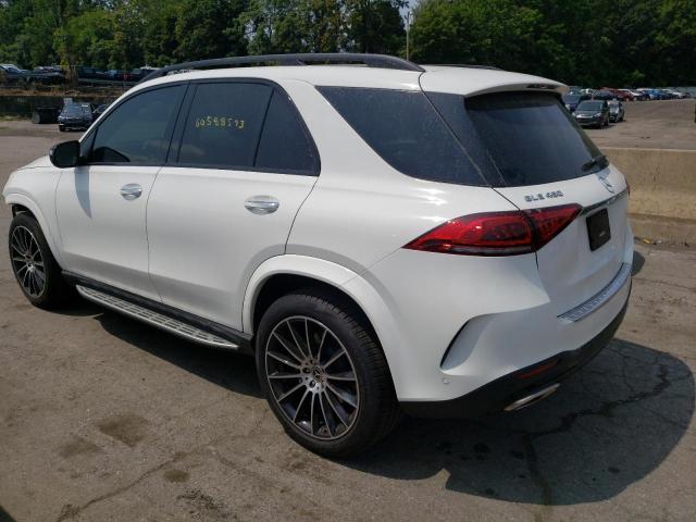 4JGFB5KB6NA639061 - 2022 MERCEDES-BENZ GLE 450 4MATIC WHITE photo 2