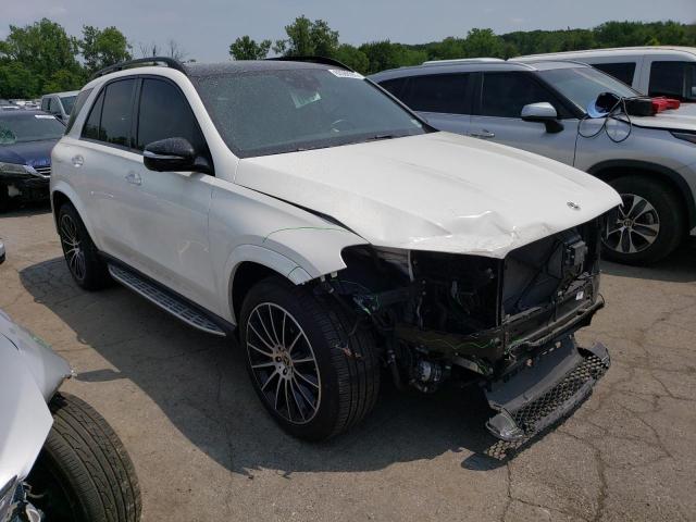 4JGFB5KB6NA639061 - 2022 MERCEDES-BENZ GLE 450 4MATIC WHITE photo 4