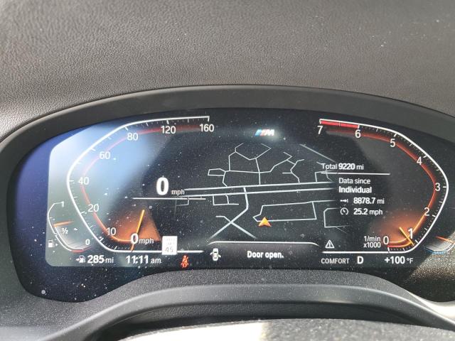 5UX53DP04R9W25860 - 2024 BMW X3 XDRIVE30I CHARCOAL photo 9