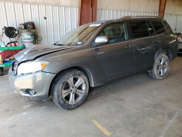 JTEDS43A582015208 - 2008 TOYOTA HIGHLANDER SPORT GRAY photo 1