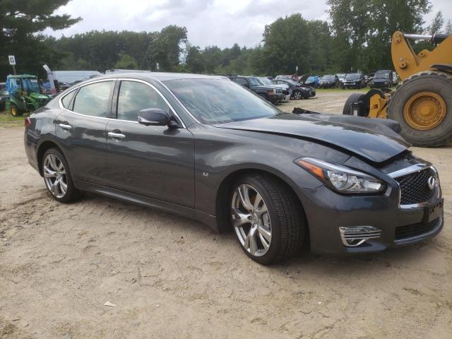 JN1AY1AR3FM160085 - 2015 INFINITI Q70 5.6 GRAY photo 4