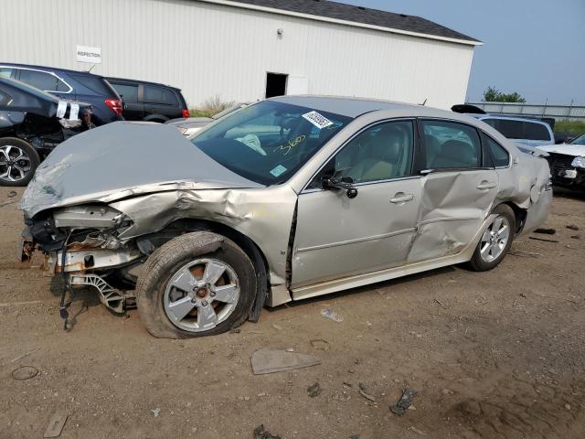 2G1WT57K091262391 - 2009 CHEVROLET IMPALA 1LT GOLD photo 1