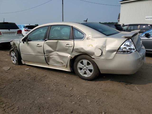 2G1WT57K091262391 - 2009 CHEVROLET IMPALA 1LT GOLD photo 2