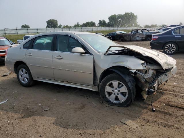 2G1WT57K091262391 - 2009 CHEVROLET IMPALA 1LT GOLD photo 4