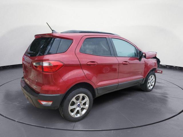 MAJ6P1UL9JC245742 - 2018 FORD ECOSPORT SE Rojo foto 3