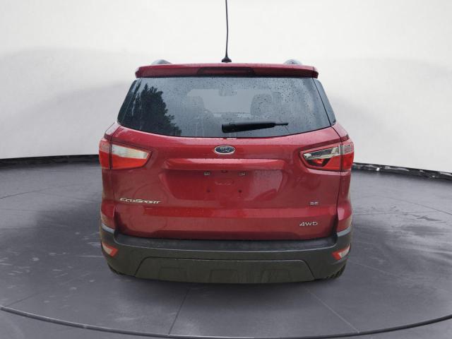 MAJ6P1UL9JC245742 - 2018 FORD ECOSPORT SE Rojo foto 6