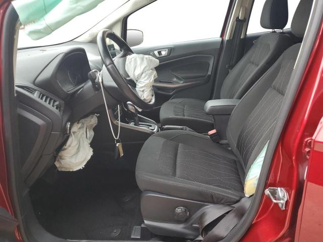 MAJ6P1UL9JC245742 - 2018 FORD ECOSPORT SE Rojo foto 7