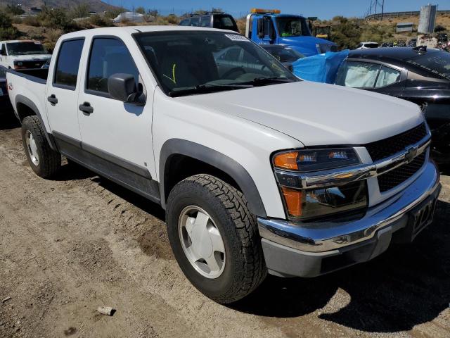 1GCDT33E288211358 - 2008 CHEVROLET COLORADO LT WHITE photo 1