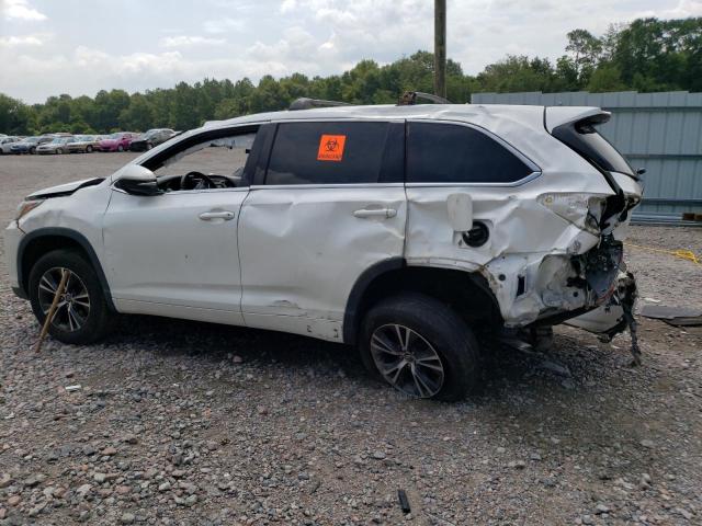 5TDZARFHXHS030668 - 2017 TOYOTA HIGHLANDER LE WHITE photo 2