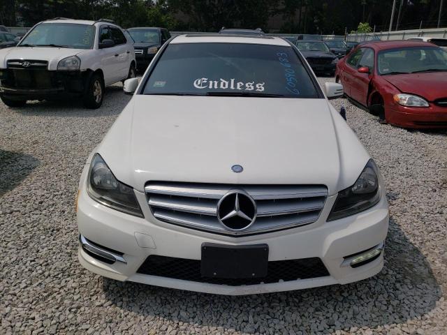 WDDGF8AB7DR277702 - 2013 MERCEDES-BENZ C 300 4MATIC WHITE photo 5