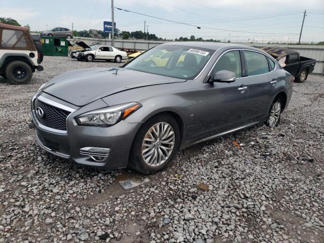 JN1BY1PPXFM601527 - 2015 INFINITI Q70L 3.7 GRAY photo 1