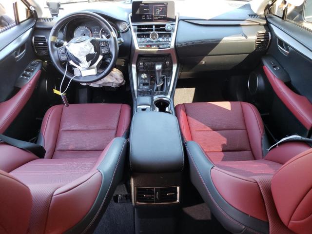 JTJGARBZ0M2181037 - 2021 LEXUS NX 300 BASE შავი ფოტო 8